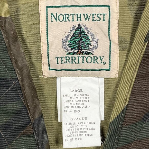 Northwest Territory Camouflage Hunting Shooting Vest Mens Large - Picture 2 of 7